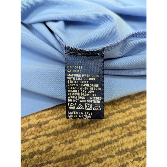 Oxford Twin Eagles Golf Super Dry 2XL Coolmax Polo Shirt Blue Spandex Size XXL - Picture 8 of 10